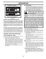 Preview for 15 page of Poulan Pro 418793 Operator'S Manual