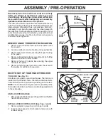 Предварительный просмотр 5 страницы Poulan Pro 418984 Owner'S Manual