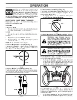 Предварительный просмотр 9 страницы Poulan Pro 419002 Owner'S Manual