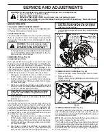 Предварительный просмотр 15 страницы Poulan Pro 419002 Owner'S Manual