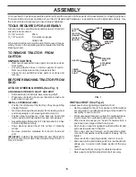 Preview for 6 page of Poulan Pro 419450 Operator'S Manual