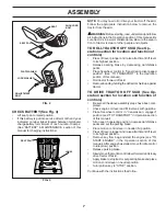 Preview for 7 page of Poulan Pro 419450 Operator'S Manual