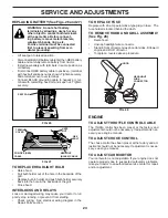 Preview for 23 page of Poulan Pro 419450 Operator'S Manual