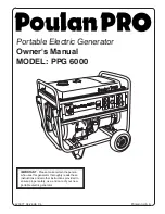 Poulan Pro 420077 Owner'S Manual preview