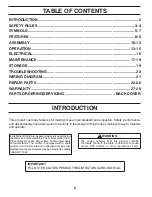 Preview for 2 page of Poulan Pro 420077 Owner'S Manual