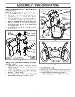 Предварительный просмотр 7 страницы Poulan Pro 420915 Owner'S Manual