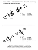 Предварительный просмотр 23 страницы Poulan Pro 420915 Owner'S Manual