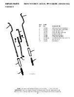 Предварительный просмотр 29 страницы Poulan Pro 420915 Owner'S Manual