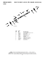 Предварительный просмотр 31 страницы Poulan Pro 420915 Owner'S Manual