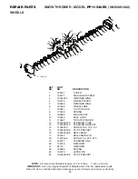 Предварительный просмотр 35 страницы Poulan Pro 420915 Owner'S Manual