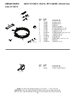 Предварительный просмотр 37 страницы Poulan Pro 420915 Owner'S Manual