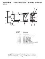 Предварительный просмотр 38 страницы Poulan Pro 420915 Owner'S Manual