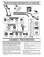 Preview for 4 page of Poulan Pro 420917 Owner'S Manual