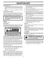 Preview for 15 page of Poulan Pro 420917 Owner'S Manual