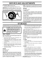 Preview for 18 page of Poulan Pro 420917 Owner'S Manual