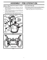 Предварительный просмотр 7 страницы Poulan Pro 420923 Owner'S Manual