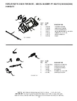 Предварительный просмотр 29 страницы Poulan Pro 420923 Owner'S Manual