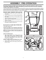 Предварительный просмотр 5 страницы Poulan Pro 421064 Owner'S Manual