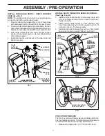 Предварительный просмотр 7 страницы Poulan Pro 421064 Owner'S Manual