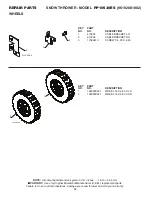 Предварительный просмотр 36 страницы Poulan Pro 421064 Owner'S Manual