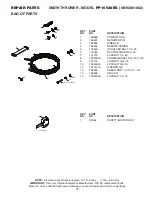 Предварительный просмотр 37 страницы Poulan Pro 421064 Owner'S Manual