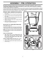 Preview for 5 page of Poulan Pro 421102 Owner'S Manual