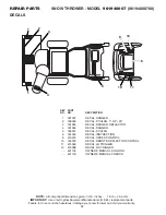 Preview for 38 page of Poulan Pro 421102 Owner'S Manual