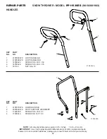 Предварительный просмотр 28 страницы Poulan Pro 421474 Owner'S Manual