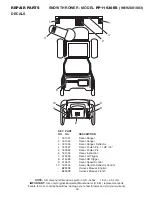 Предварительный просмотр 39 страницы Poulan Pro 421474 Owner'S Manual