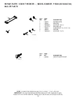 Предварительный просмотр 36 страницы Poulan Pro 421602 Owner'S Manual