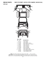 Предварительный просмотр 39 страницы Poulan Pro 421895 Owner'S Manual