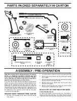 Preview for 4 page of Poulan Pro 421899 Owner'S Manual