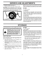 Preview for 17 page of Poulan Pro 421899 Owner'S Manual