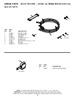 Preview for 36 page of Poulan Pro 421899 Owner'S Manual