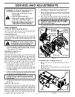 Preview for 16 page of Poulan Pro 421916 Owner'S Manual