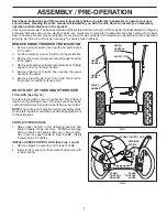 Предварительный просмотр 5 страницы Poulan Pro 421918 Owner'S Manual