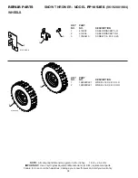 Предварительный просмотр 36 страницы Poulan Pro 421918 Owner'S Manual