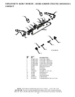 Предварительный просмотр 27 страницы Poulan Pro 422073 Owner'S Manual