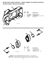 Предварительный просмотр 22 страницы Poulan Pro 422088 Owner'S Manual