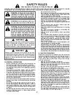 Preview for 2 page of Poulan Pro 424008 Operator'S Manual