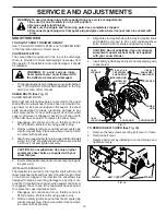 Preview for 15 page of Poulan Pro 424027 Owner'S Manual