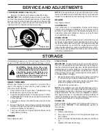 Preview for 17 page of Poulan Pro 424027 Owner'S Manual