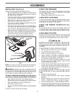 Preview for 7 page of Poulan Pro 424634 Operator'S Manual