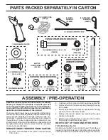 Предварительный просмотр 4 страницы Poulan Pro 428553 Owner'S Manual