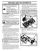 Предварительный просмотр 16 страницы Poulan Pro 428553 Owner'S Manual