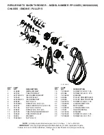 Предварительный просмотр 35 страницы Poulan Pro 428553 Owner'S Manual