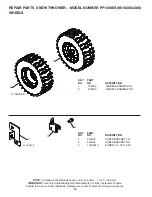 Предварительный просмотр 36 страницы Poulan Pro 428553 Owner'S Manual