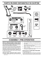 Предварительный просмотр 4 страницы Poulan Pro 428695 Owner'S Manual