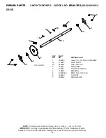 Предварительный просмотр 34 страницы Poulan Pro 428695 Owner'S Manual