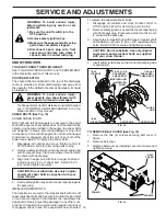 Предварительный просмотр 15 страницы Poulan Pro 428701 Owner'S Manual